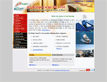 Tablet Screenshot of airbridgecargo.com.np